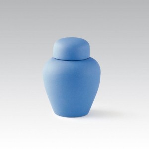 urna ceramica azzurra